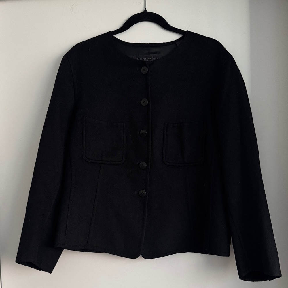 Donna Karan 100% Cashmere Lady Jacket